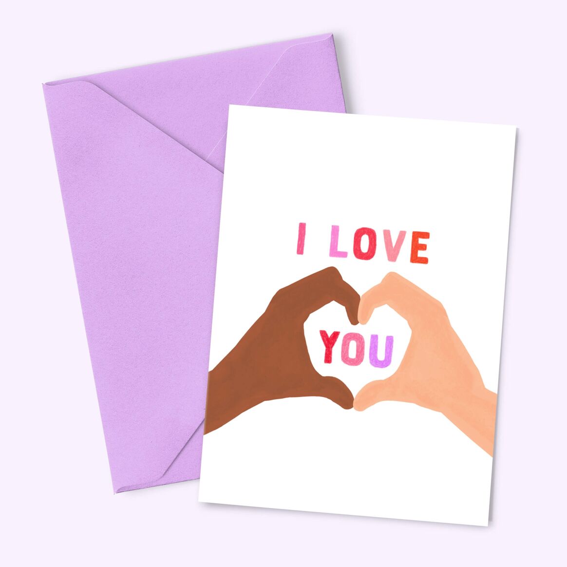 Card "I love you"