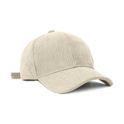 Legend Cap Basic - eindbaas - Corduroy - Wit