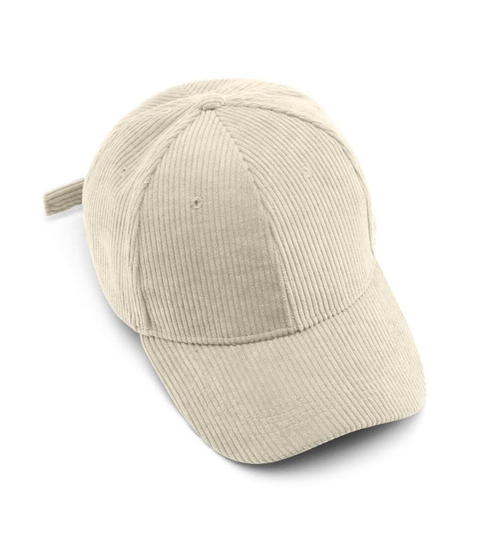 Legend Cap Basic - eindbaas - Corduroy - Wit