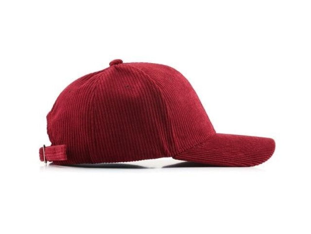 Legend Cap Basic - eindbaas - Corduroy - Red