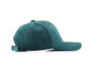 Legend Cap Basic - eindbaas - Corduroy - Ocean Blue