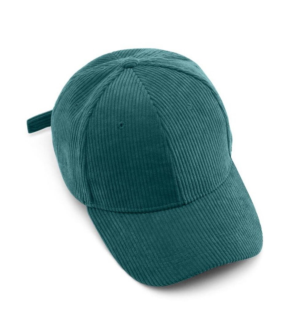 Legend Cap Basic - eindbaas - Corduroy - Ocean Blue