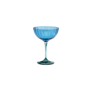 Champagne Glass Jazzy Blue