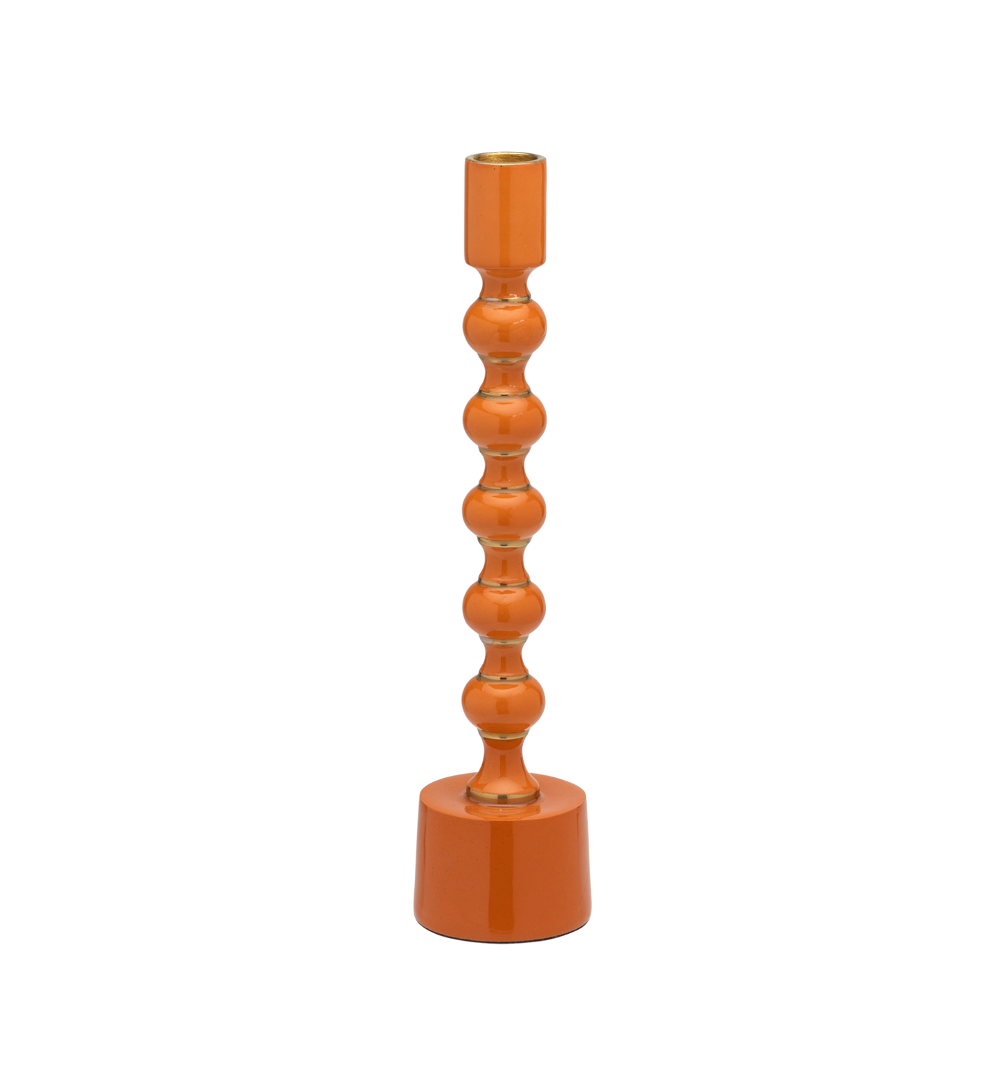 Tangerine Richie Large Candle Holder