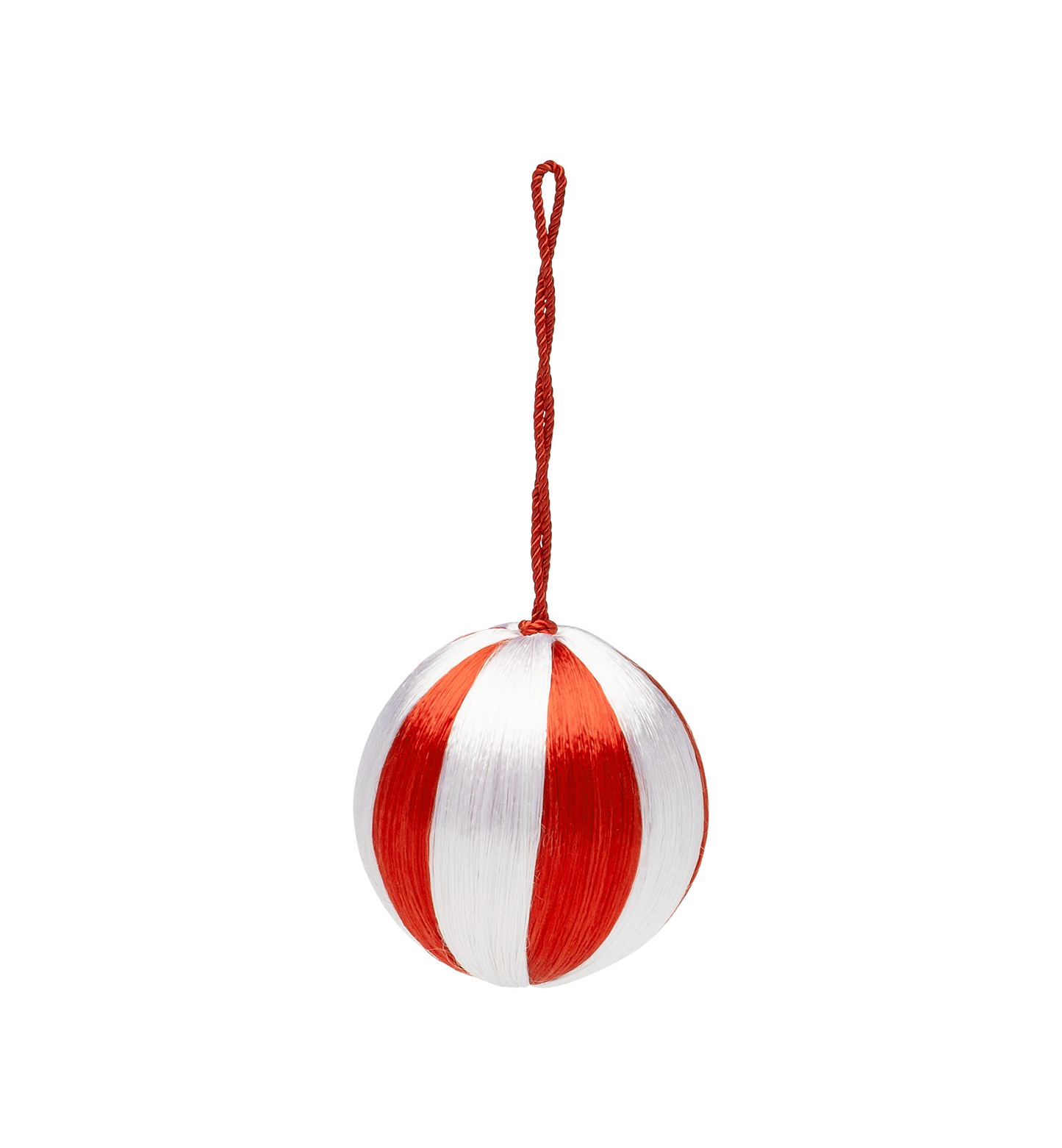 Christmas Ornament Anna+Nina - Ball Red and White Small