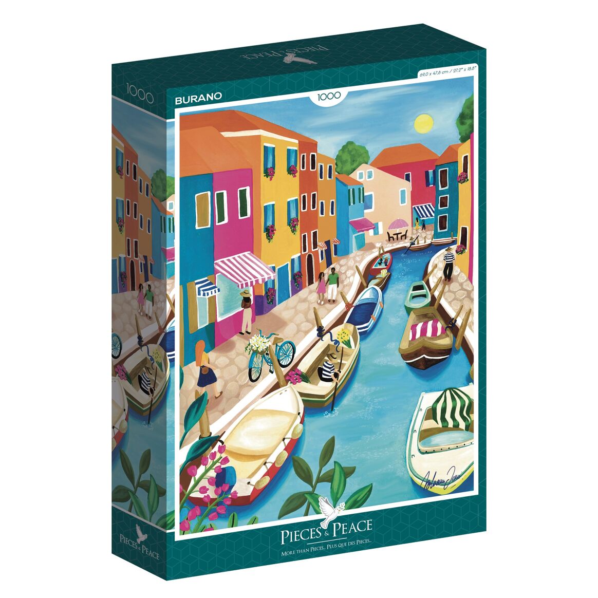 Puzzle - Burano - Nolwenn Studio - 1000 pieces