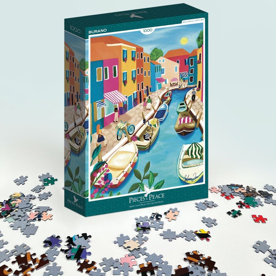 Puzzle - Burano - Nolwenn Studio - 1000 pieces