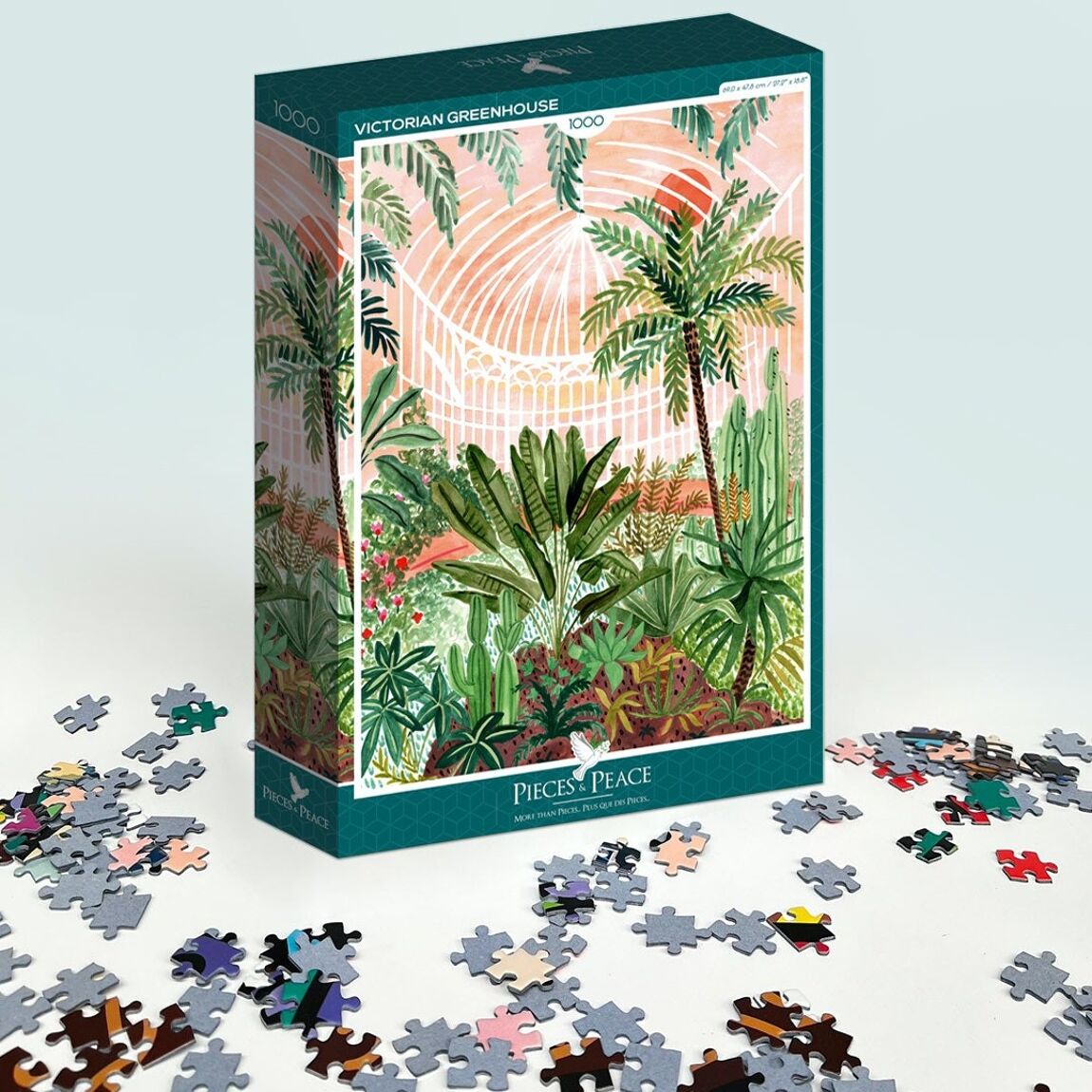 Puzzle - Invernadero Victoriano - 1000 piezas