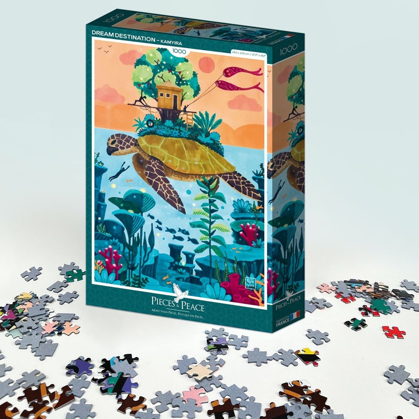 Puzzle - Destino de ensueño - 1000 piezas