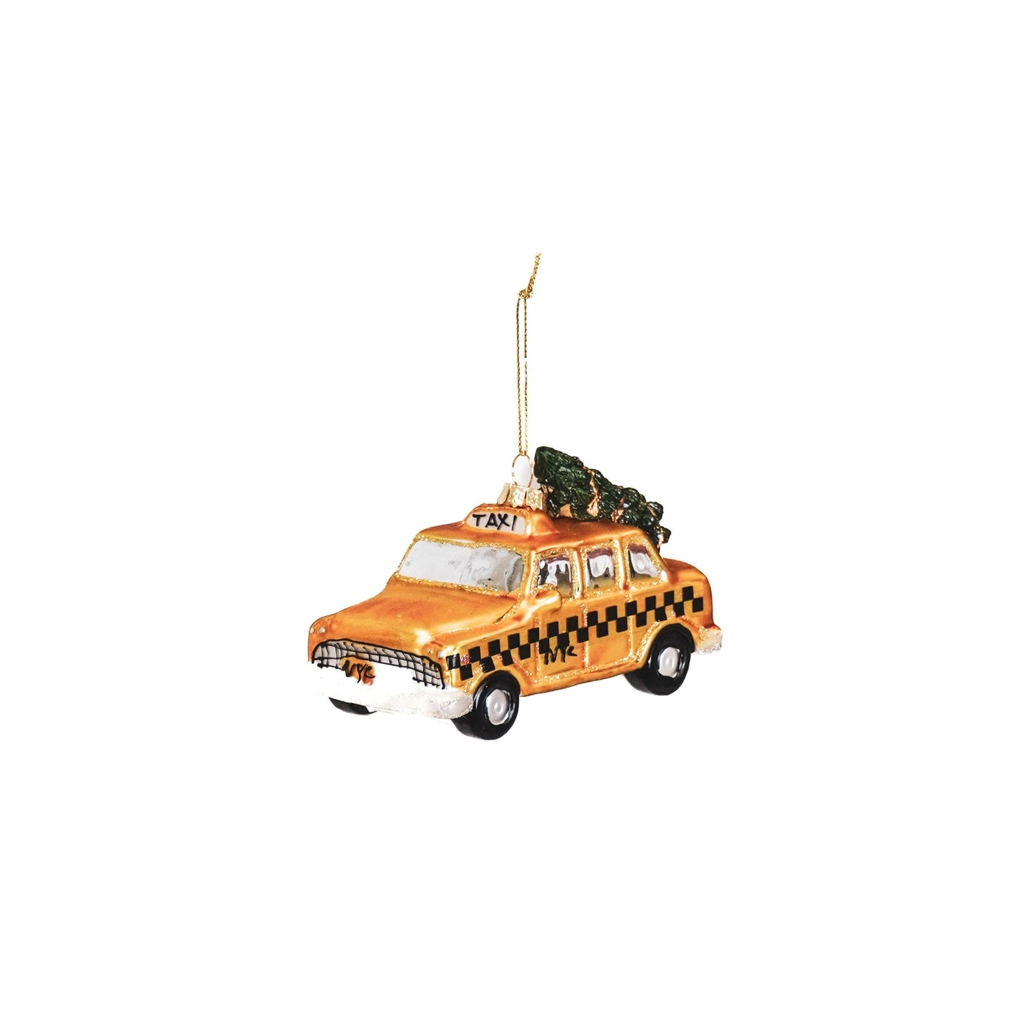 Christmas Ornament - Taxi