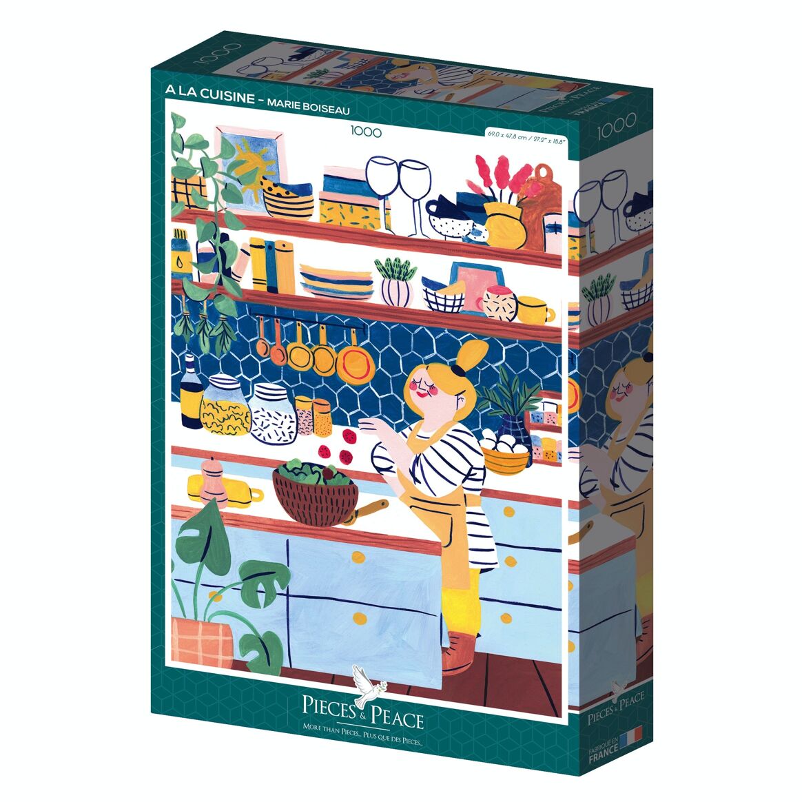 Puzzle - Al la cuisine - Marie Boiseau - 1000 pieces