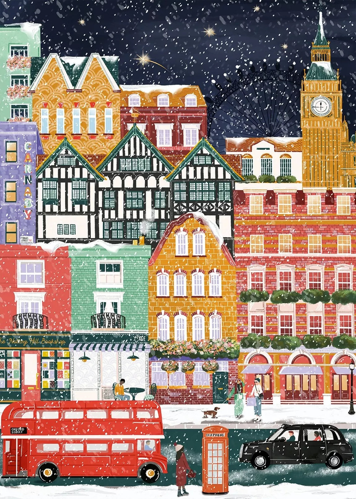 Puzzle - London at Christmas - 1000 pieces