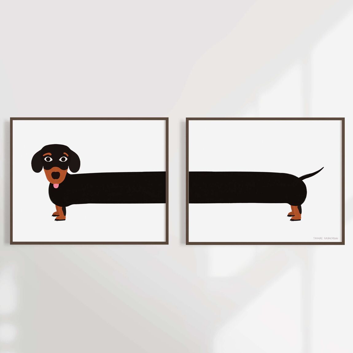 Print "Dachshund" (A4)