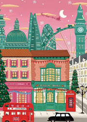 Puzzle Navidad en Londres 1000 piezas