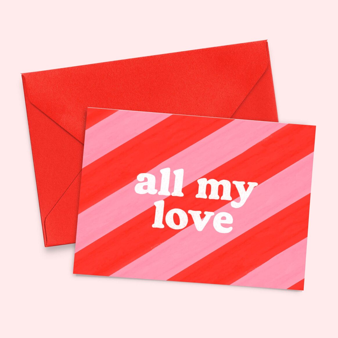 Card "All my love"