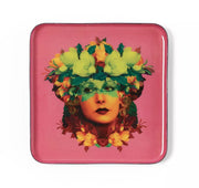 Gangzai Round Tray - Rosana Lady