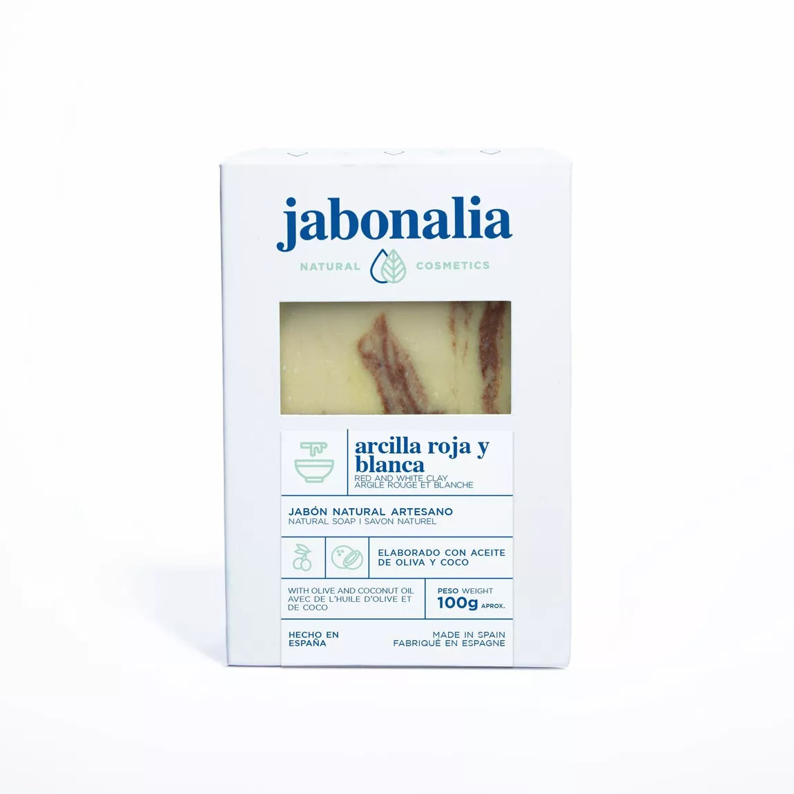 Soap Jabonalia - Red and White Clay