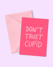 Card "Don´t Trust Cupid"