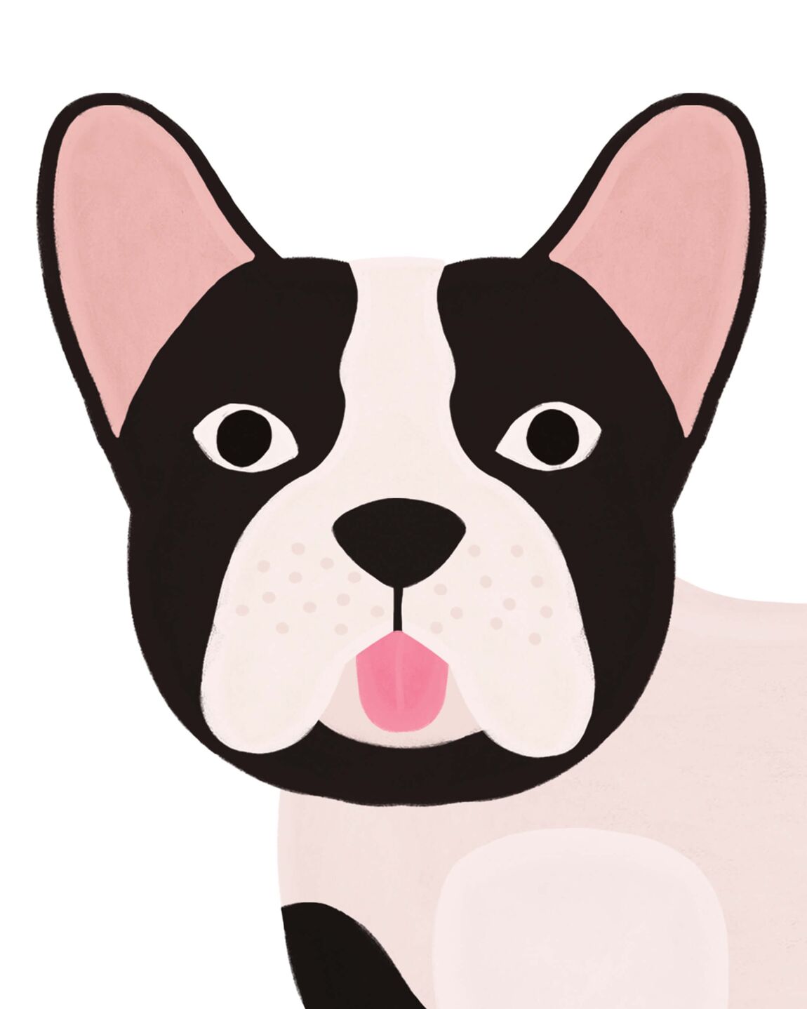 Print "French Bulldog" (A4)