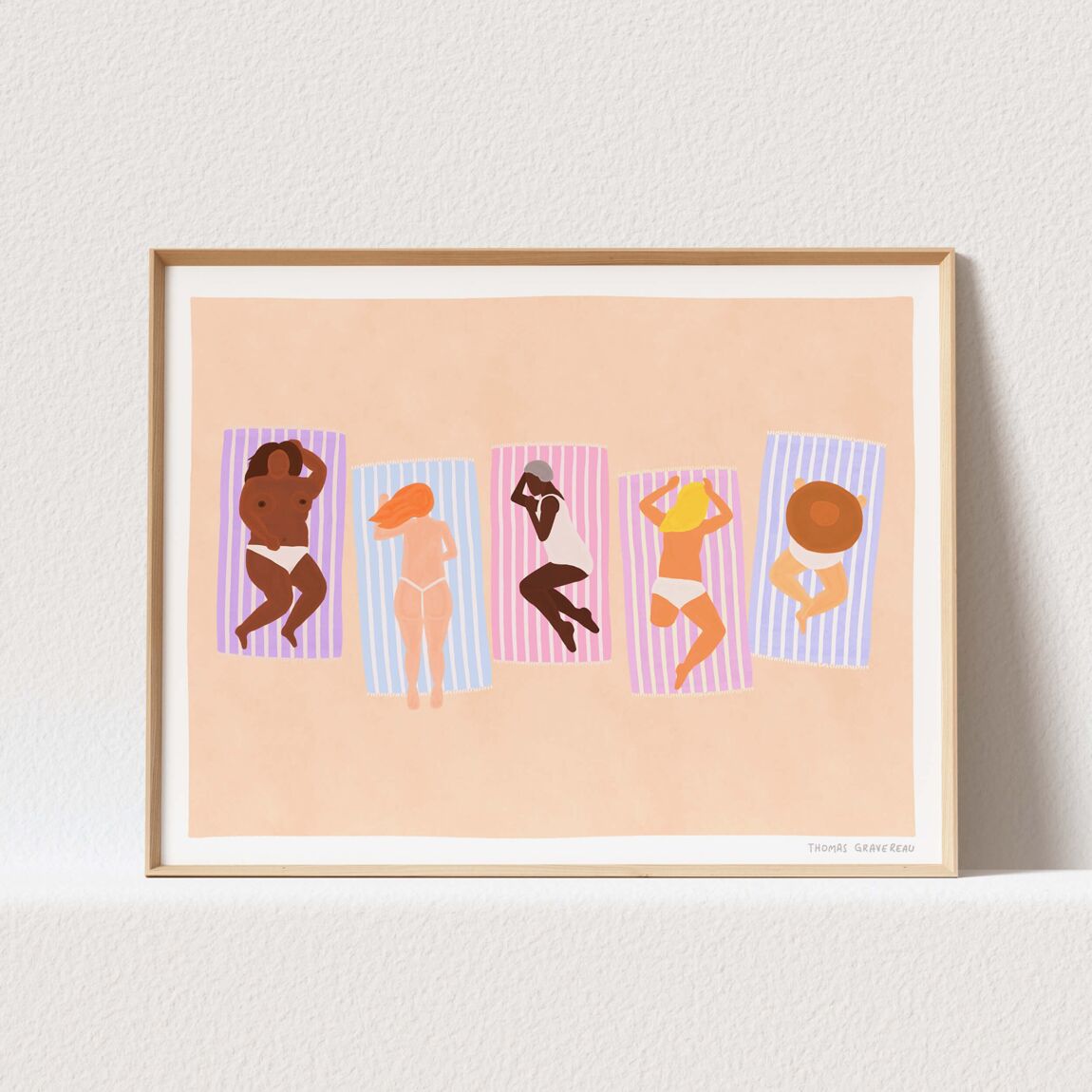 Print "Beach Gurls" (A3)