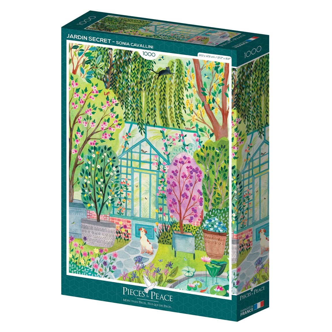 Puzzle - Secret Garden - Sonia Cavalli - 1000 pieces