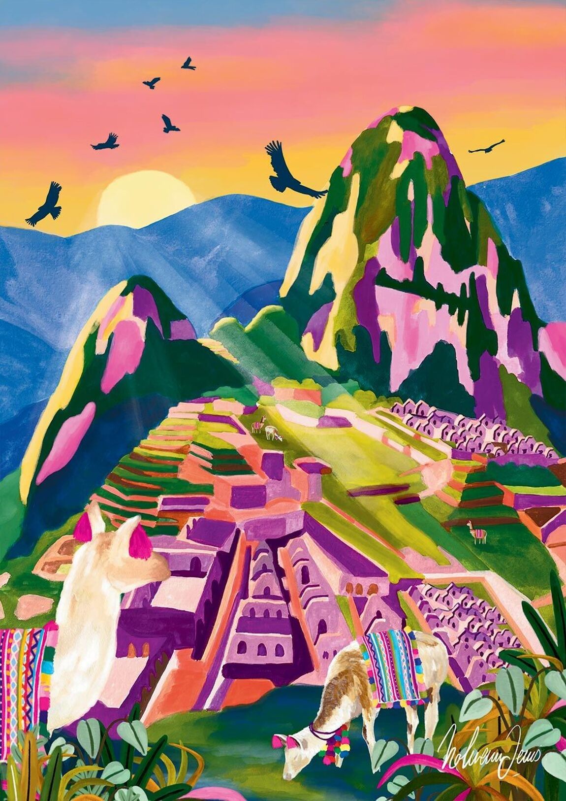 Puzzle Machu Picchu 1000 piezas