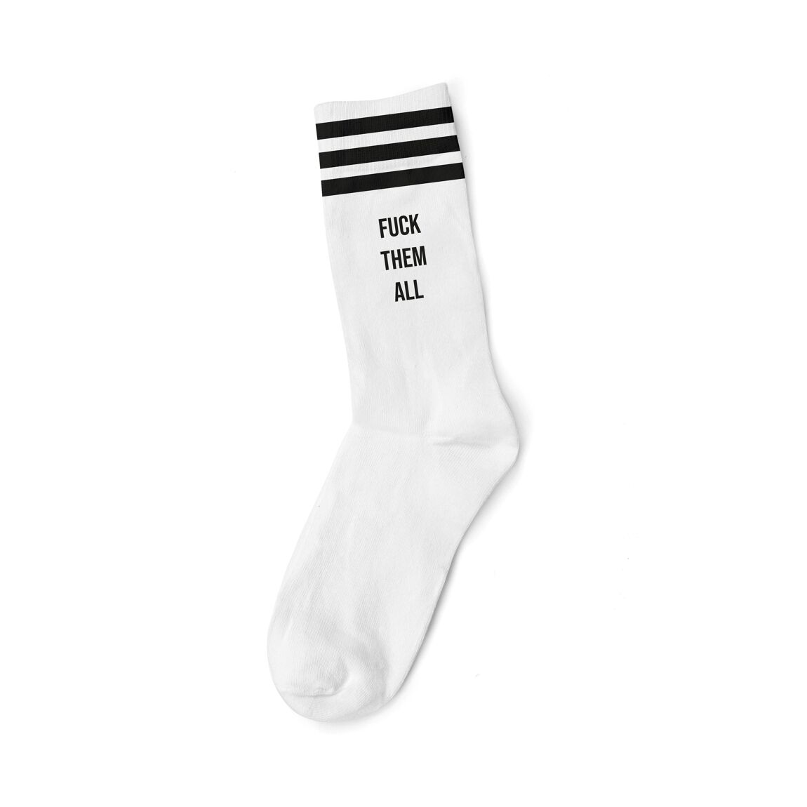 SOCKS Mothersocker White - Fuck Them All - White