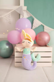 Mermaid Cloth Doll - Purple