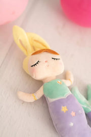 Mermaid Cloth Doll - Purple