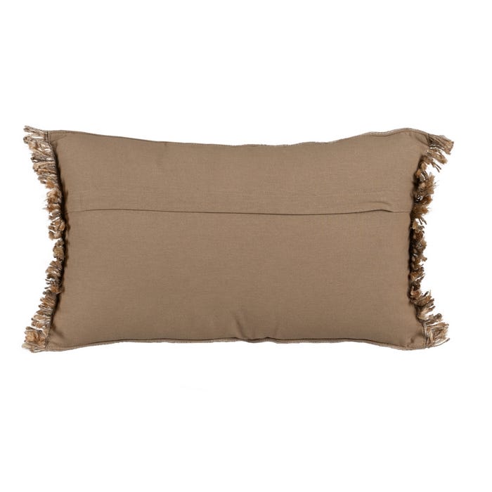 CUSHION BEIGE JUTE