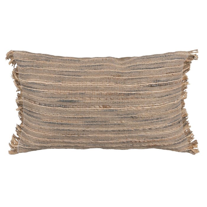 CUSHION BEIGE JUTE