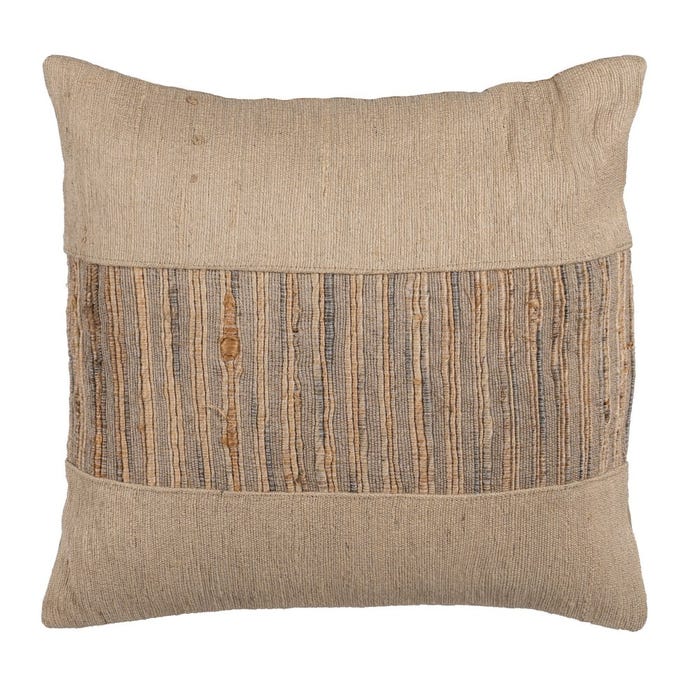 CUSHION BEIGE JUTE