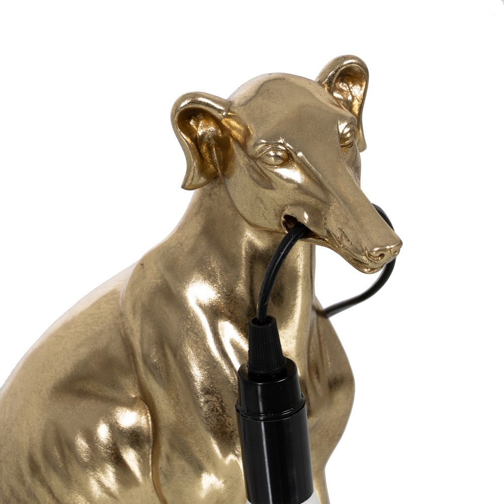 TABLE LAMP GREYHOUND