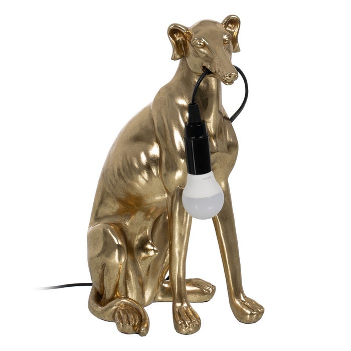 TABLE LAMP GREYHOUND