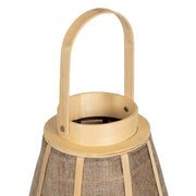 LANTERN CANDLE HOLDER NATURAL WAY JUTE 26 X 26 X 41 CM