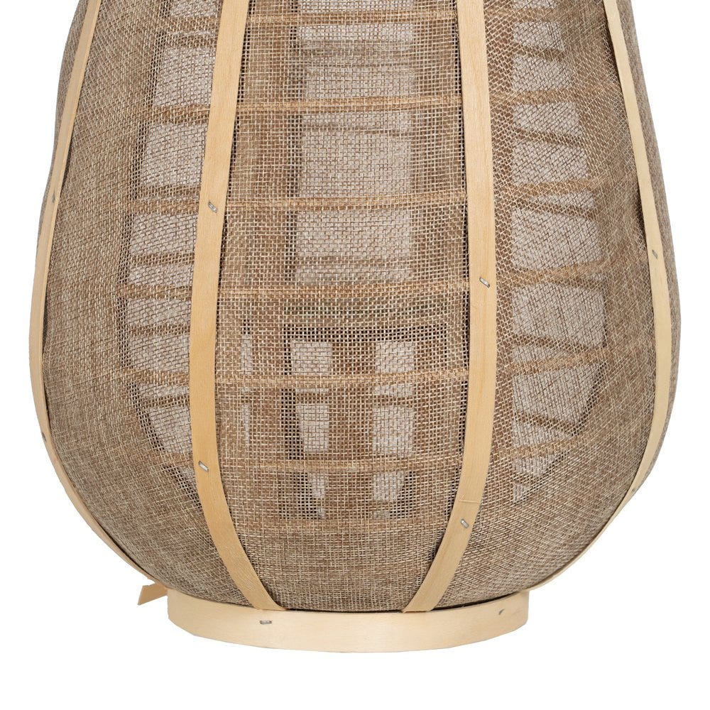 LANTERN CANDLE HOLDER NATURAL WAY JUTE 26 X 26 X 41 CM