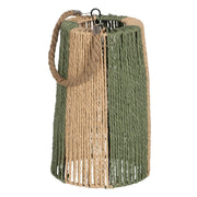 LANTERN CANDLE HOLDER - Green Kraft