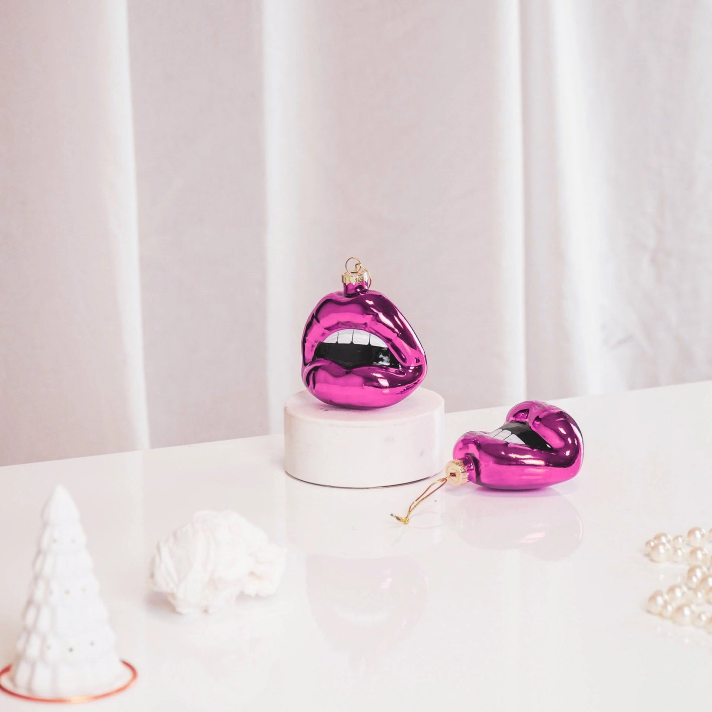 Christmas Ornament - Lips