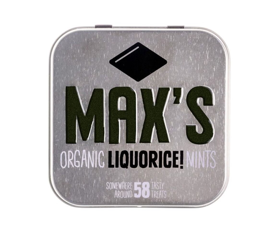 Max’s Organic Mints - Liqourice