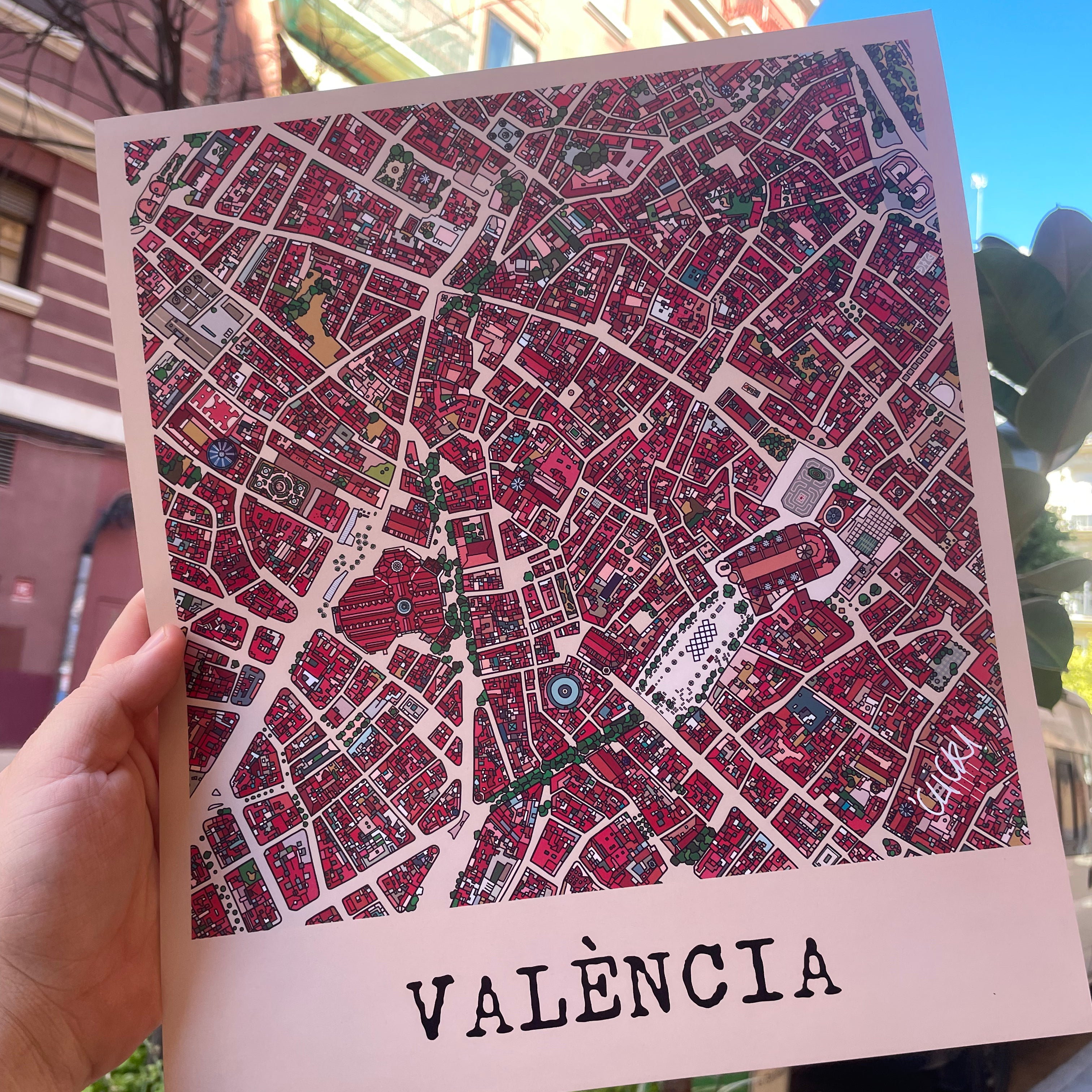 Print - Valencia Ciutat Vella