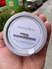 Plantylight - Rhubarb and Blackberry