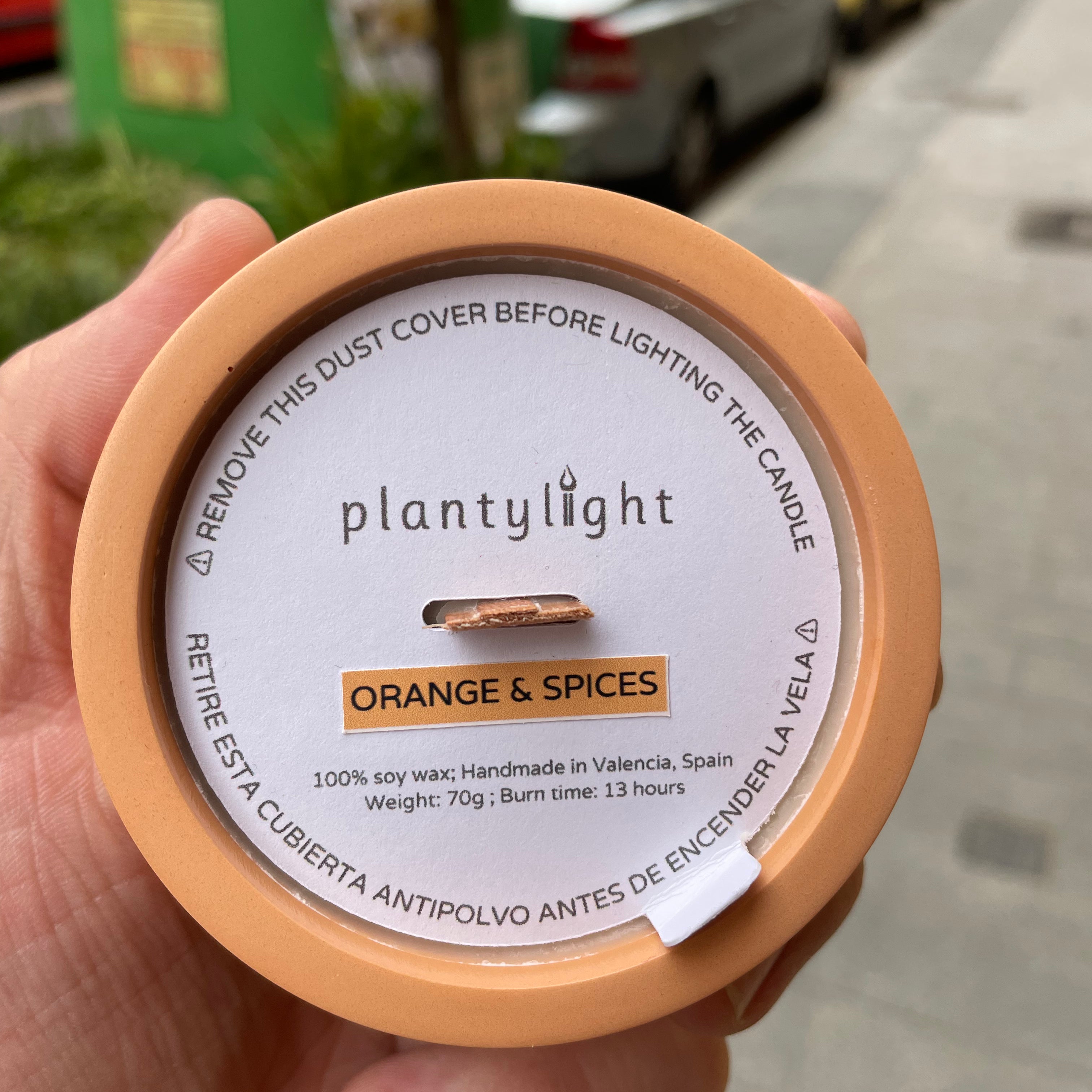 Plantylight - Orange and Spices