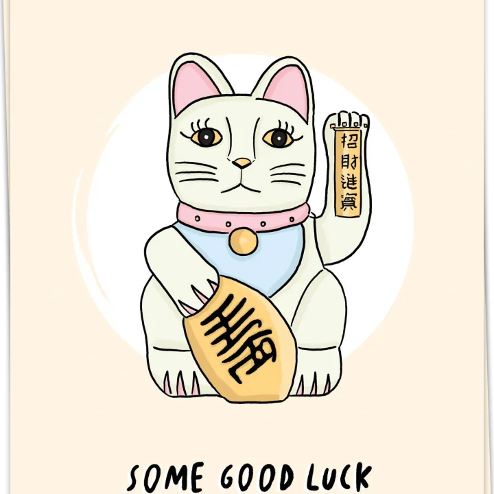 Postcard - Sone Good Luck