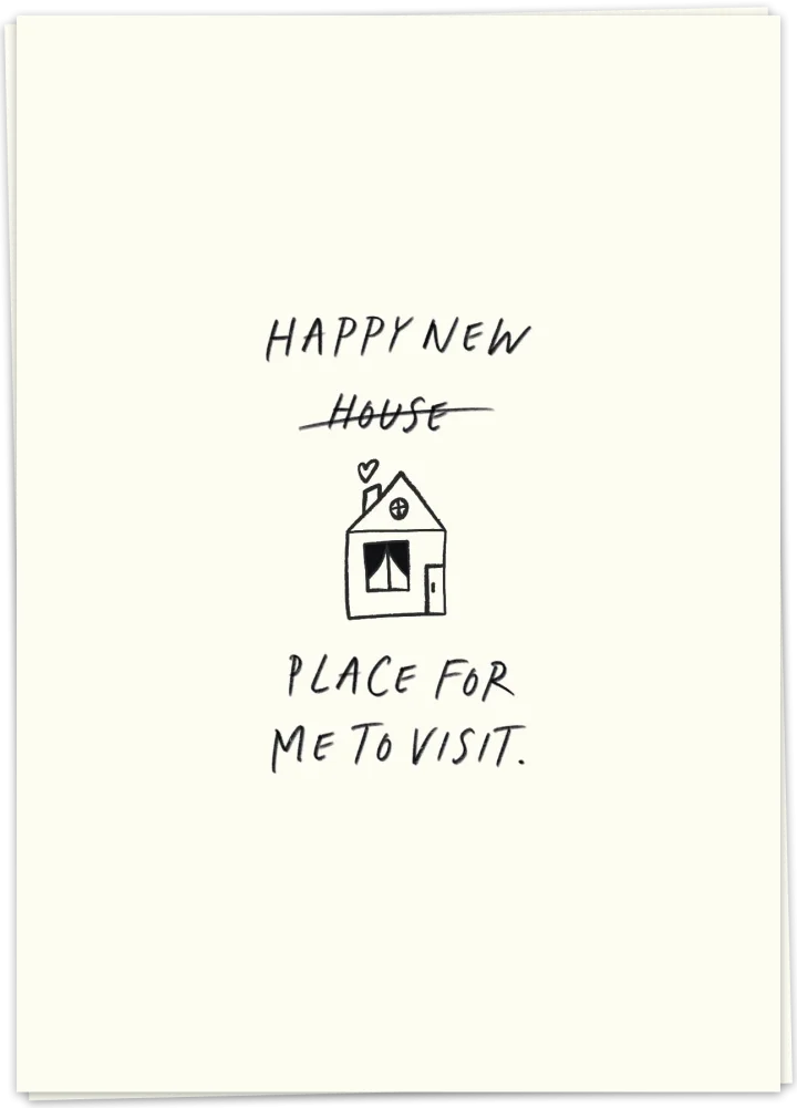 Postcard - Happy New Place For Me