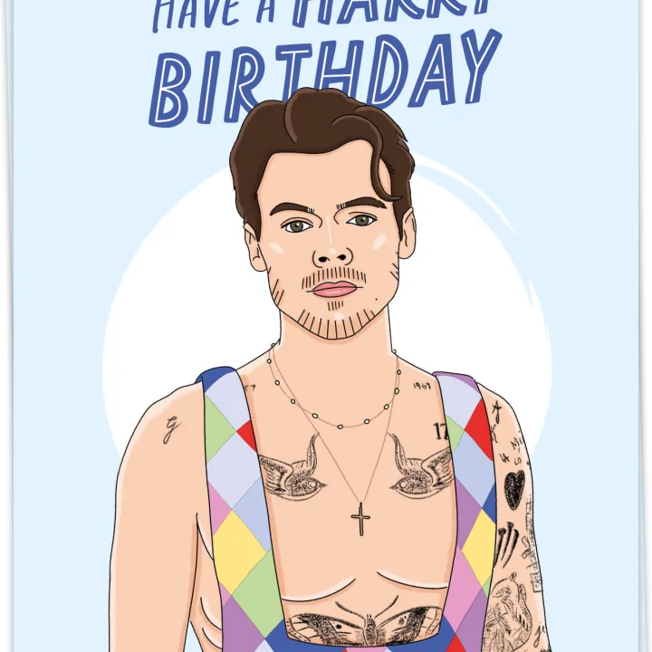 Postcard - Harry Birthday