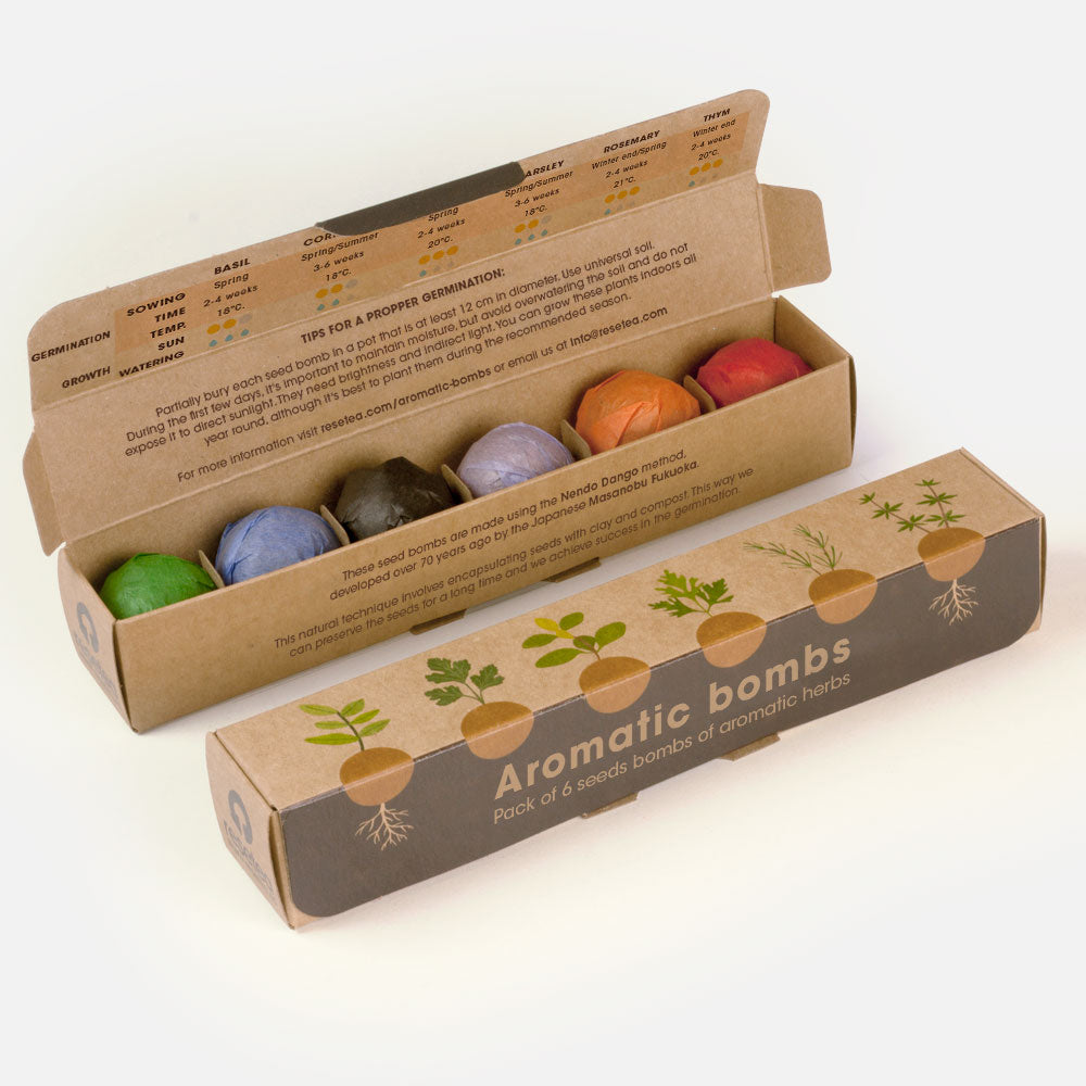 Bombas - 6 Pack - Bombas de Aromaticas (Herbs)