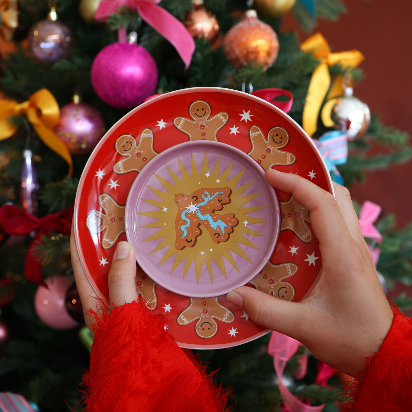 Tableware ATLITW - Small Plate Bird and Stars