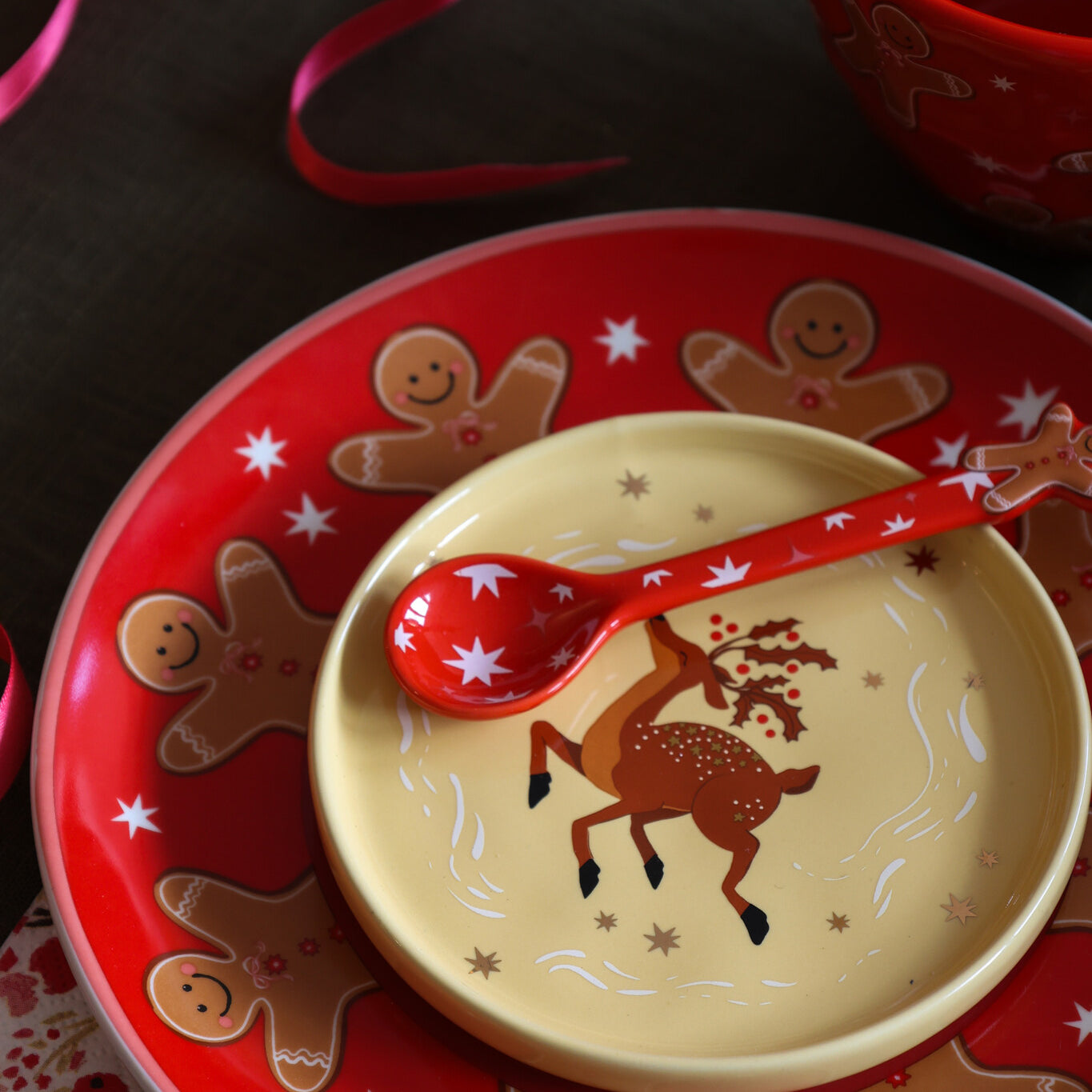 Tableware ATLITW - Small Plate Reindeer