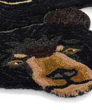 Doing Goods - Blooming Black Bear Rug Large