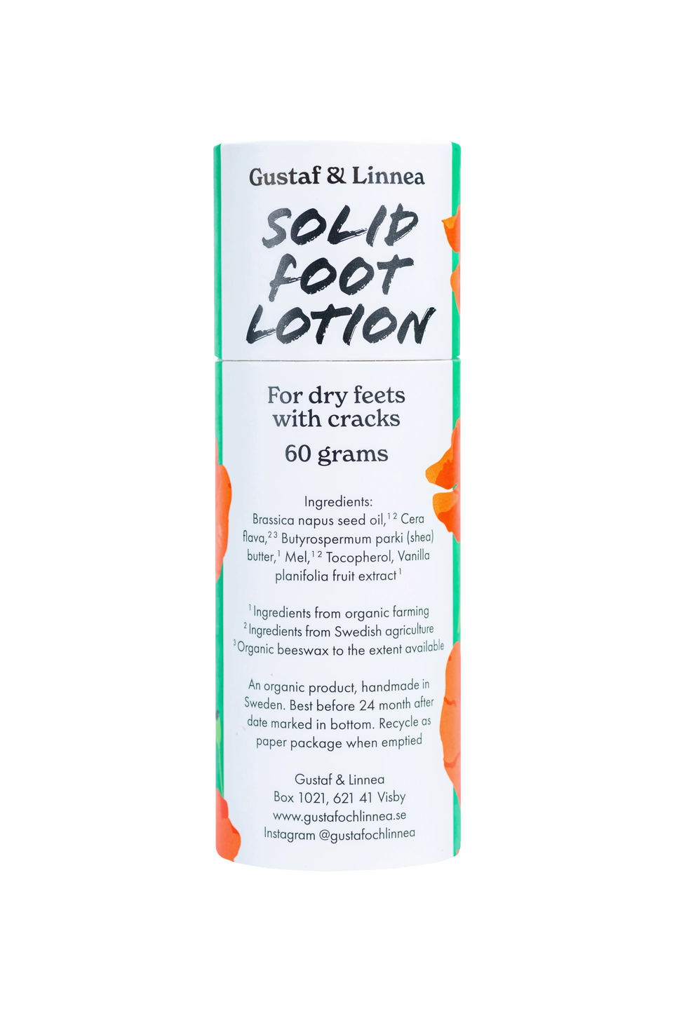 Solid Foot Lotion - Honey